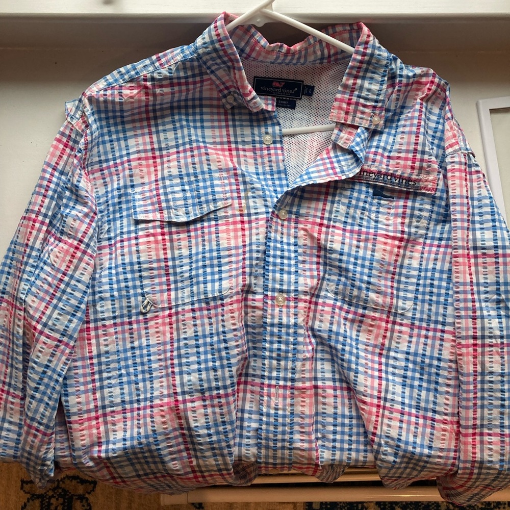 Mens vineyard vines harbor shirt